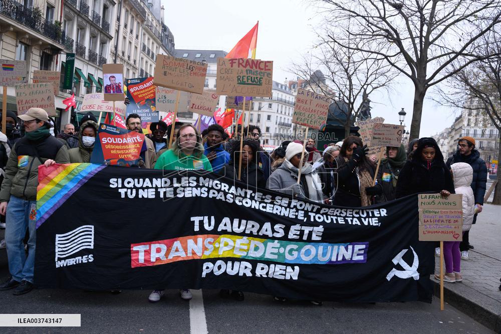 March For Migrants Rights - Paris