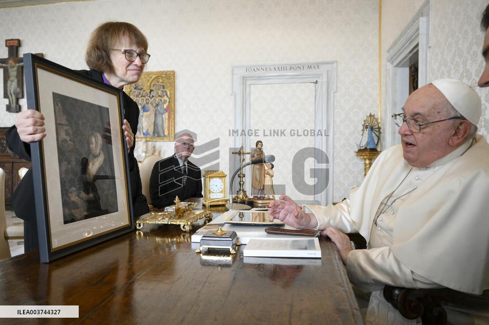 Pope Francis Receives A World Methodist Council Delegation - Vatican