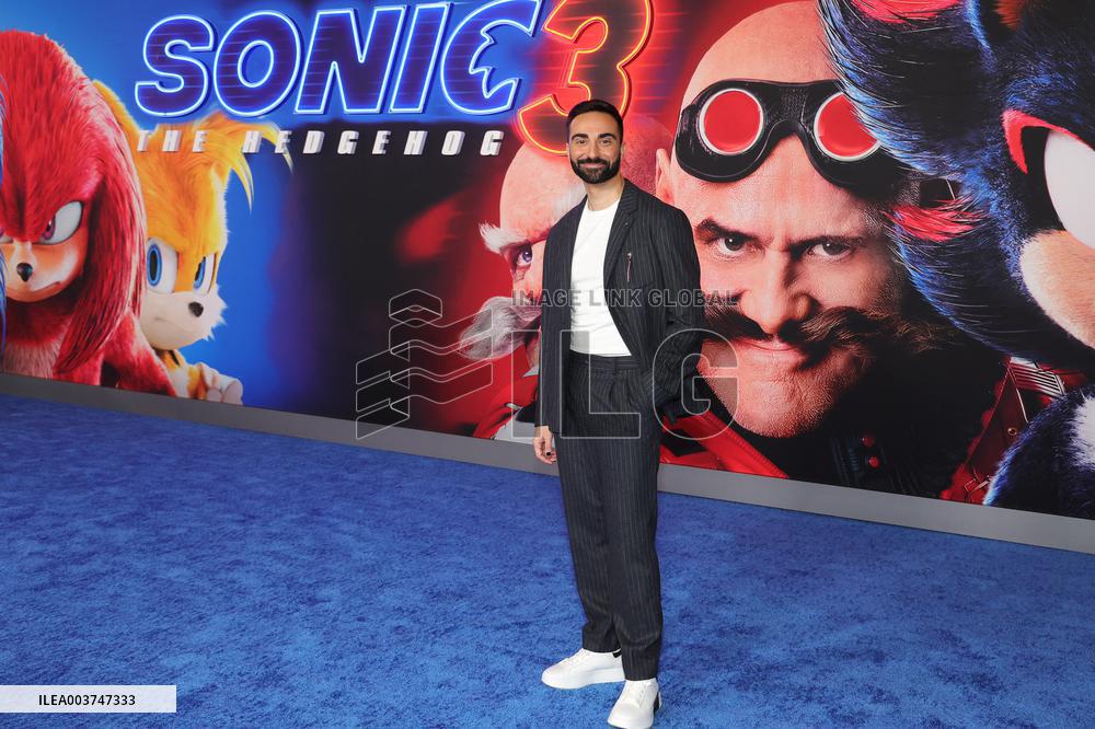 Sonic The Hedgehog 3 Premiere - LA