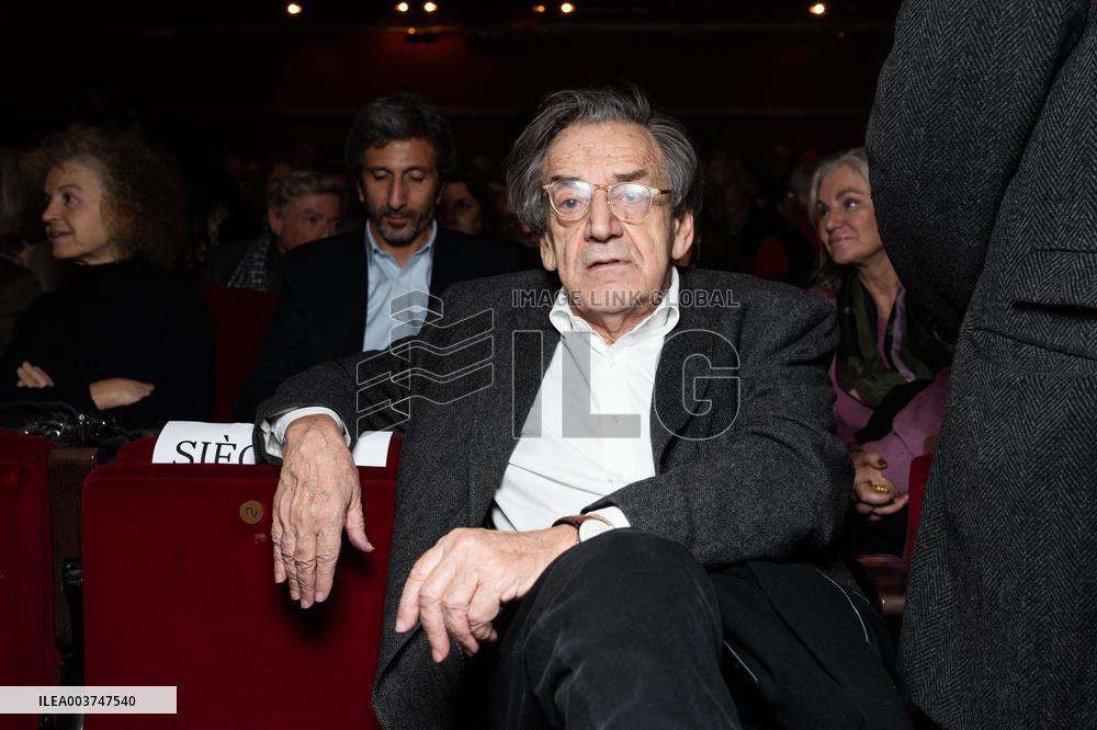 Event for the release of Boualem Sansal - Paris AJ