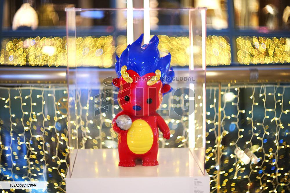 Mascot Art Ornament Displayed at the China World Mall