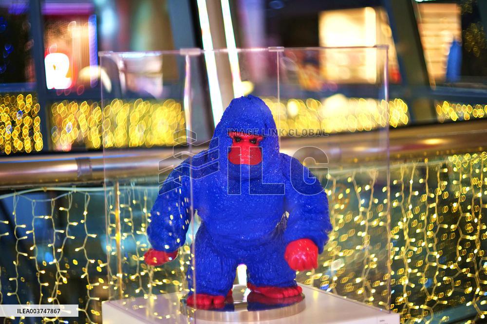 Mascot Art Ornament Displayed at the China World Mall