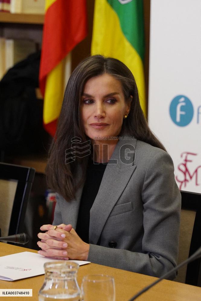 Queen Letizia at the 17th International Seminar on Language and Journalism