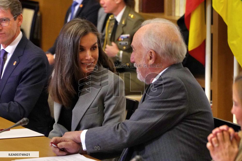 Queen Letizia at the 17th International Seminar on Language and Journalism