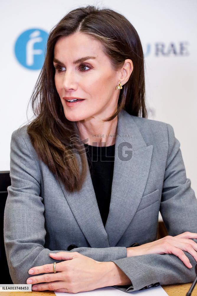 Queen Letizia At FUNDEU Journalism Congress - Spain