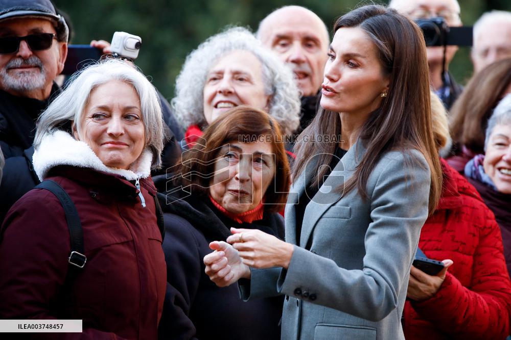 Queen Letizia At FUNDEU Journalism Congress - Spain