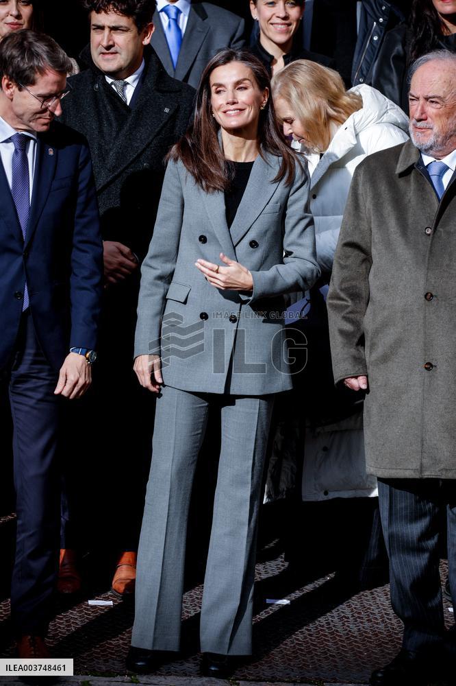 Queen Letizia At FUNDEU Journalism Congress - Spain