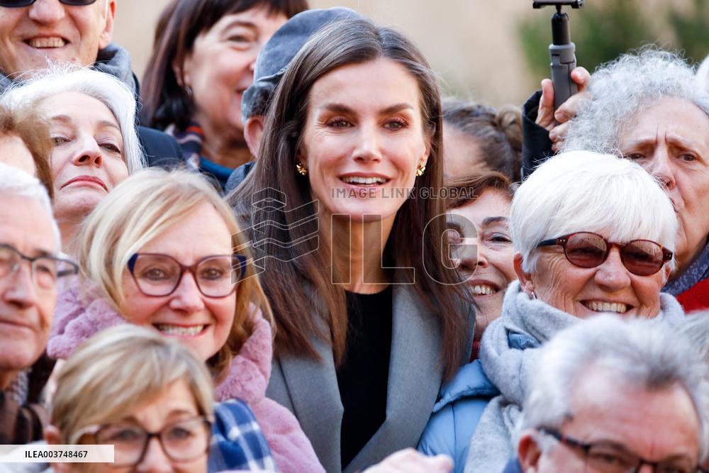 Queen Letizia At FUNDEU Journalism Congress - Spain