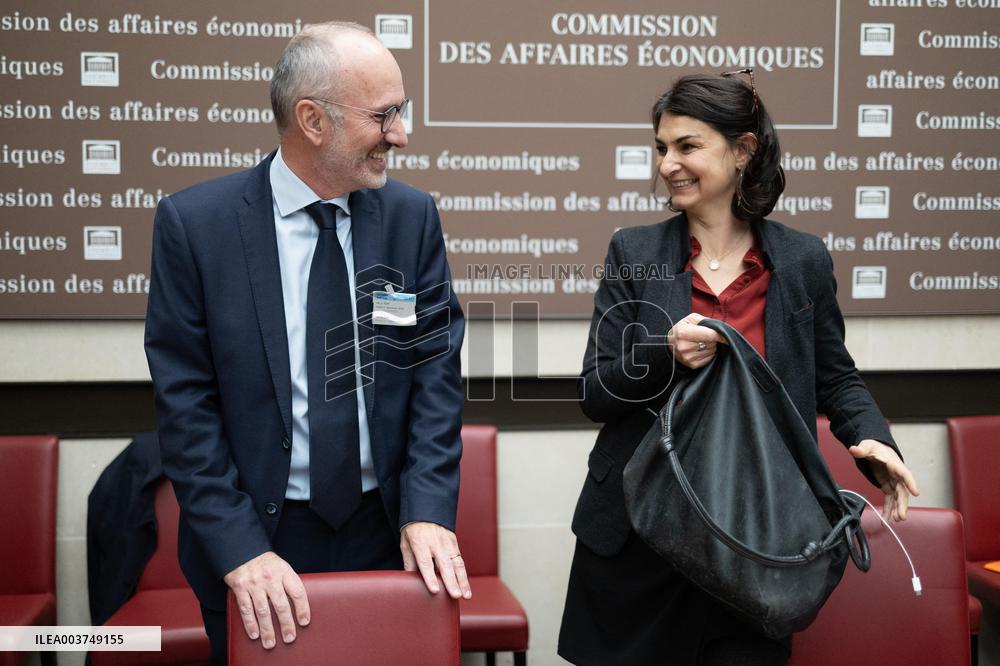 Lactalis Chief Executive Officer hearing at the National Assembly - Paris