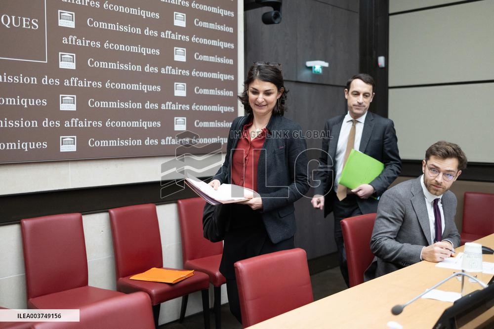 Lactalis Chief Executive Officer hearing at the National Assembly - Paris