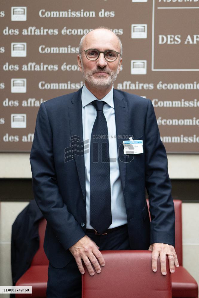 Lactalis Chief Executive Officer hearing at the National Assembly - Paris