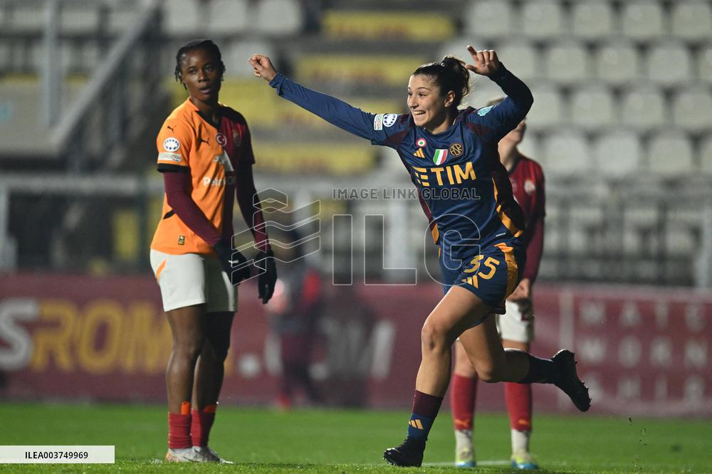 CALCIO - Champions League Women - Roma Women vs Galatasaray