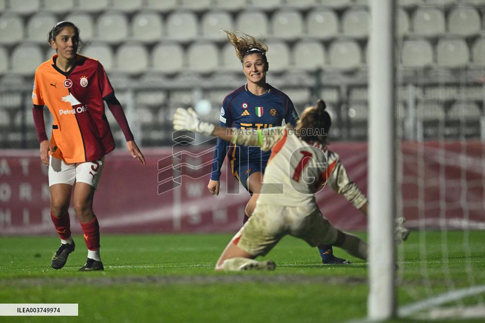 CALCIO - Champions League Women - Roma Women vs Galatasaray