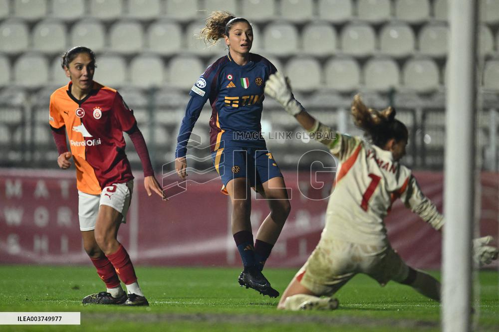 CALCIO - Champions League Women - Roma Women vs Galatasaray