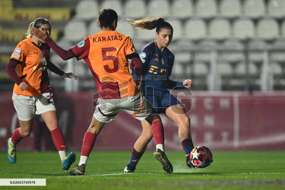 CALCIO - Champions League Women - Roma Women vs Galatasaray