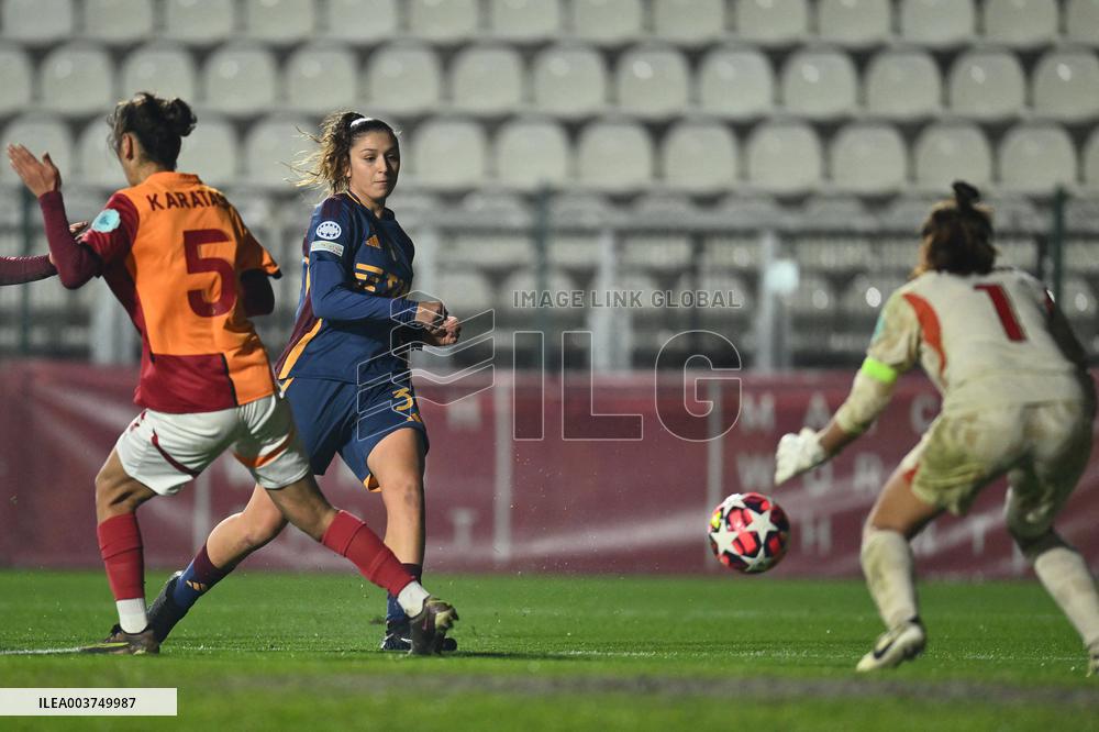 CALCIO - Champions League Women - Roma Women vs Galatasaray