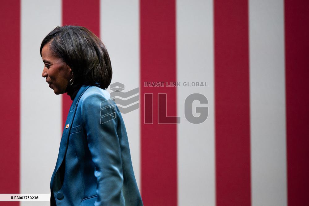 US Vice President Kamala Harris Delivers Remarks at Price George’s County Community College