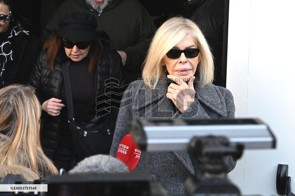 Chapel For Marisa Paredes At The Spanish Theater - Madrid