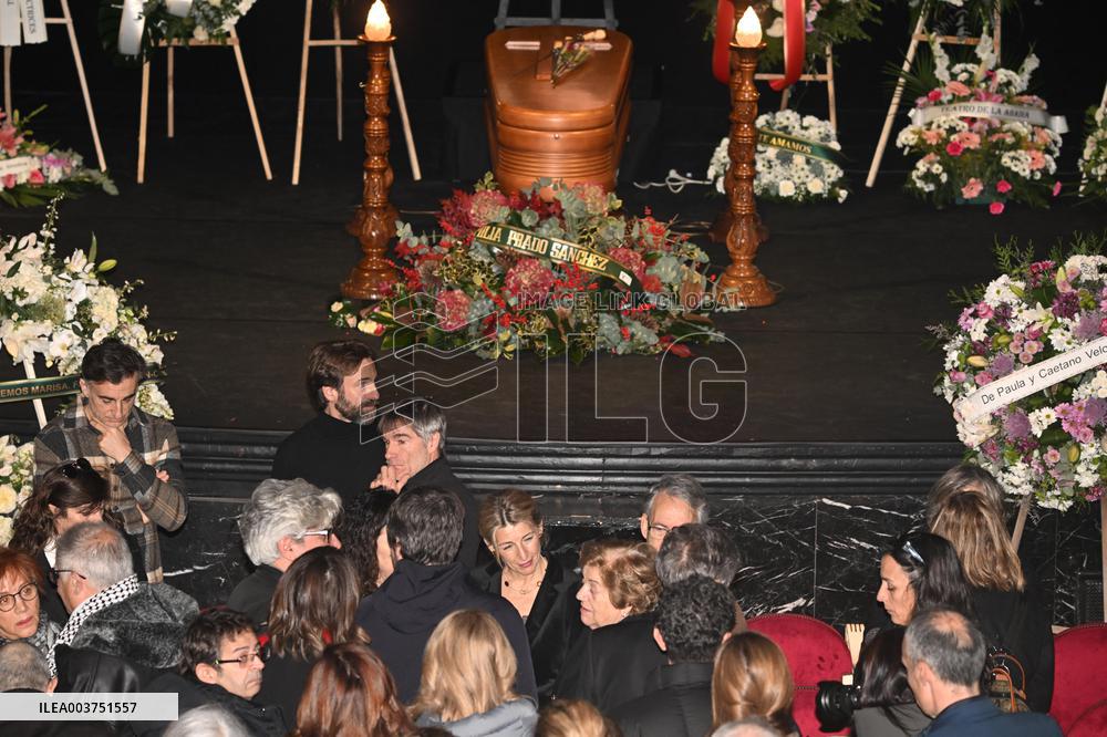 Chapel For Marisa Paredes At The Spanish Theater - Madrid