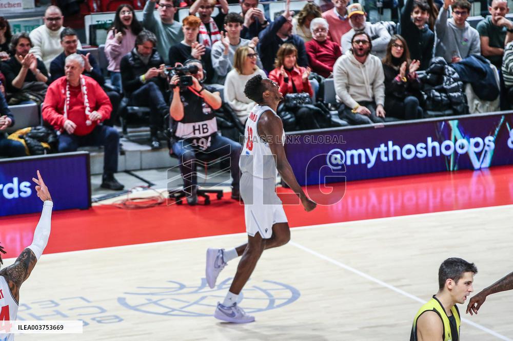 BASKET - Champions League - Pallacanestro Reggiana vs Falco-Vulcano Szombathely