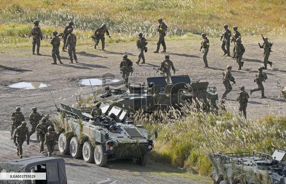 JSDF-U.S. Marines joint drill