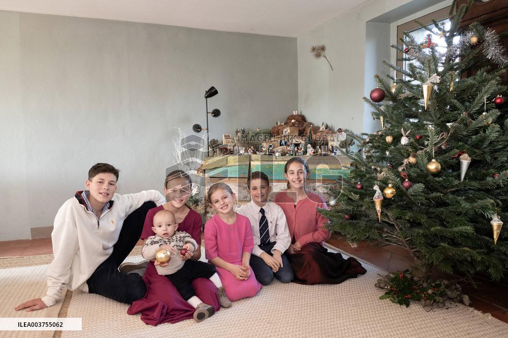 Orleans Family Christmas Photo Session - Montreal