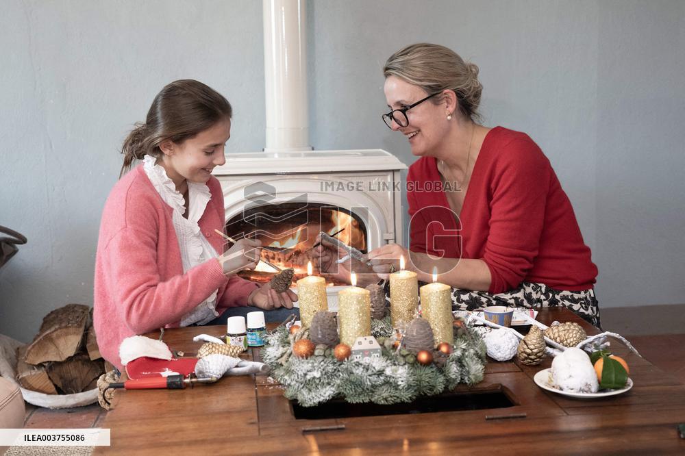 Orleans Family Christmas Photo Session - Montreal