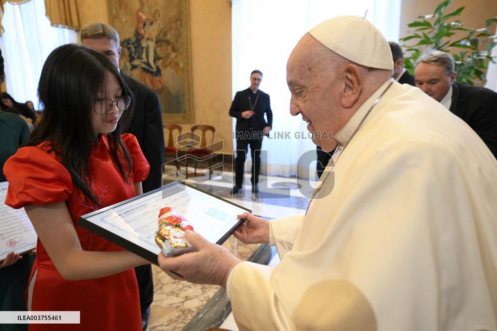 Pope Francis Holds Audiences - Vatican