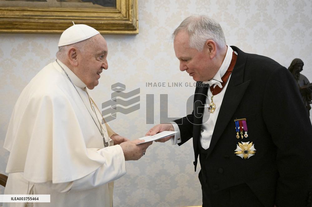 Pope Francis Holds Audiences - Vatican