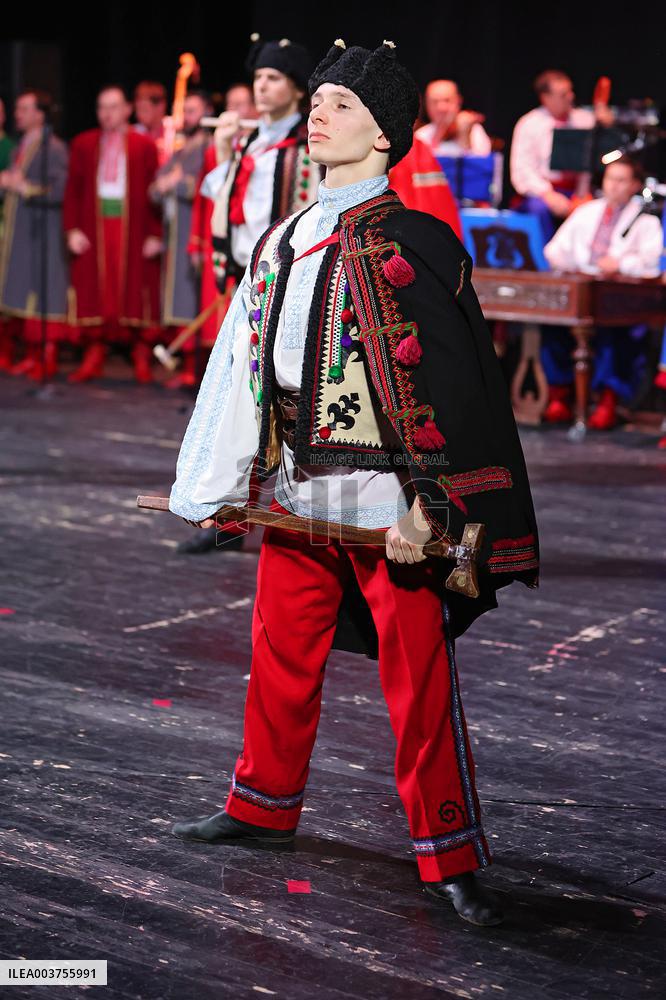 Concert of Veryovka Ukrainian Folk Choir in Ivano-Frankivsk