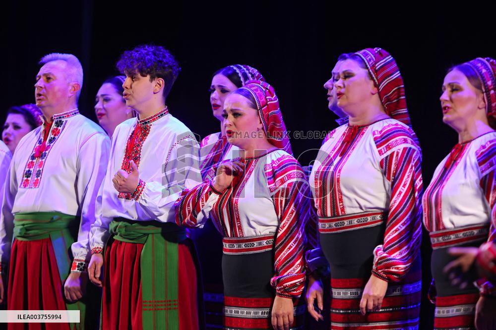 Concert of Veryovka Ukrainian Folk Choir in Ivano-Frankivsk
