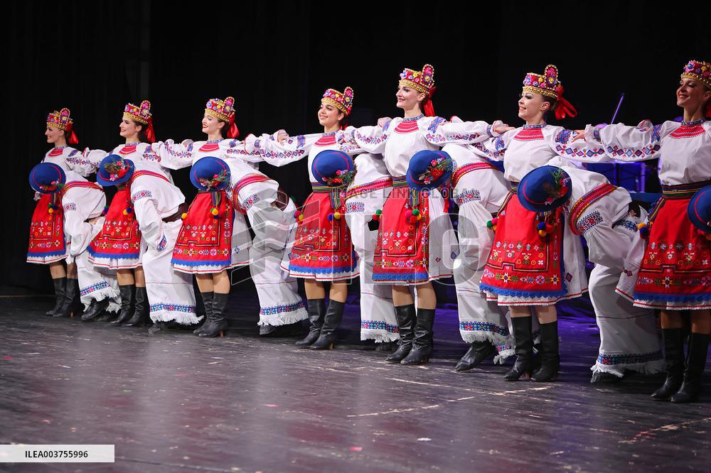 Concert of Veryovka Ukrainian Folk Choir in Ivano-Frankivsk