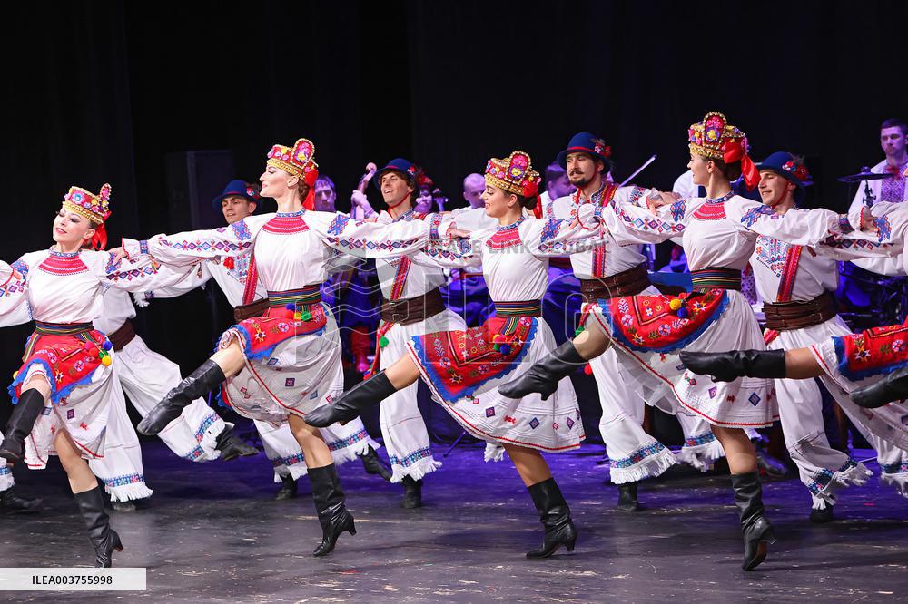 Concert of Veryovka Ukrainian Folk Choir in Ivano-Frankivsk