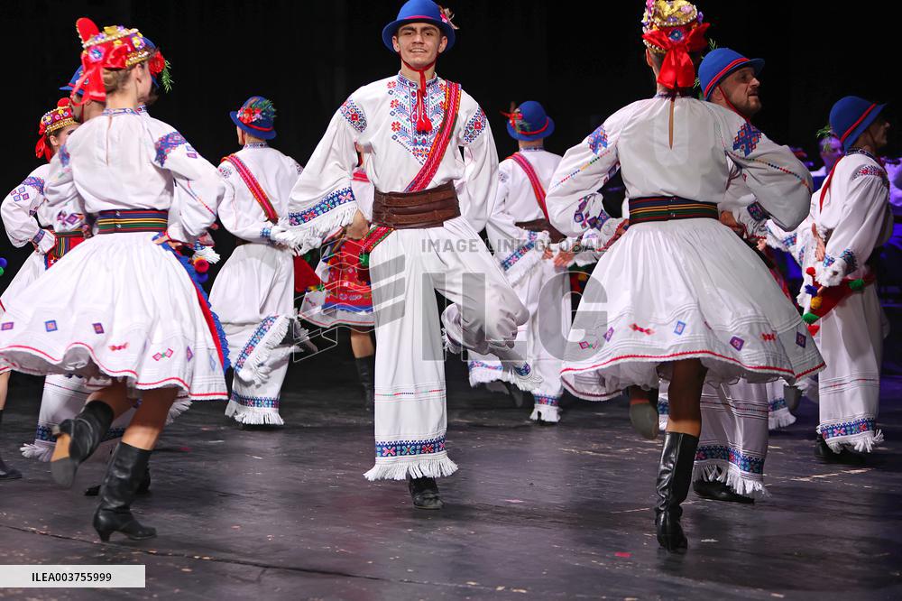 Concert of Veryovka Ukrainian Folk Choir in Ivano-Frankivsk