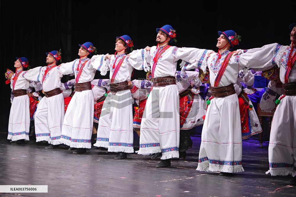 Concert of Veryovka Ukrainian Folk Choir in Ivano-Frankivsk
