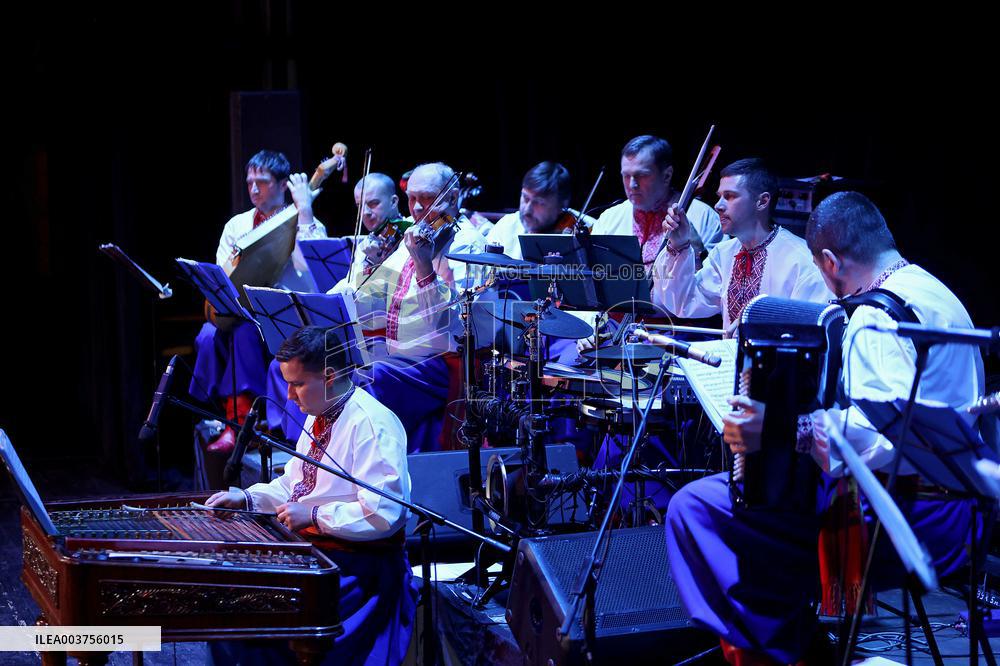 Concert of Veryovka Ukrainian Folk Choir in Ivano-Frankivsk