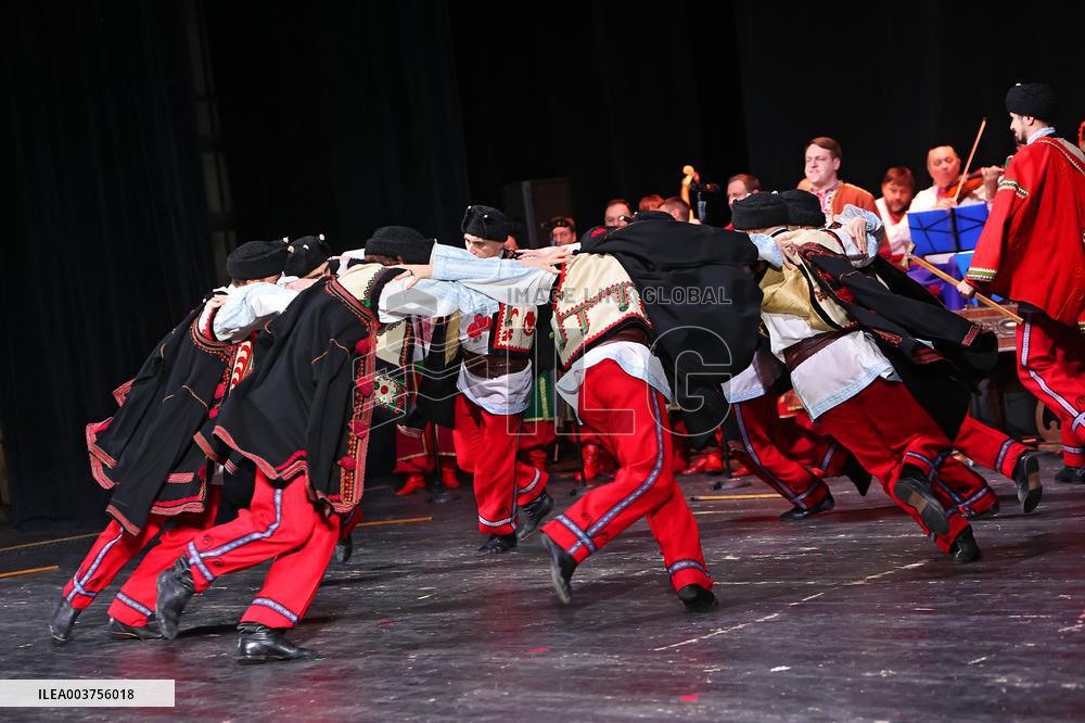Concert of Veryovka Ukrainian Folk Choir in Ivano-Frankivsk