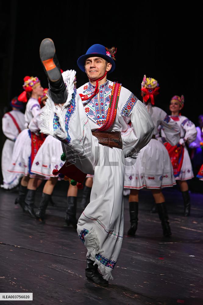 Concert of Veryovka Ukrainian Folk Choir in Ivano-Frankivsk