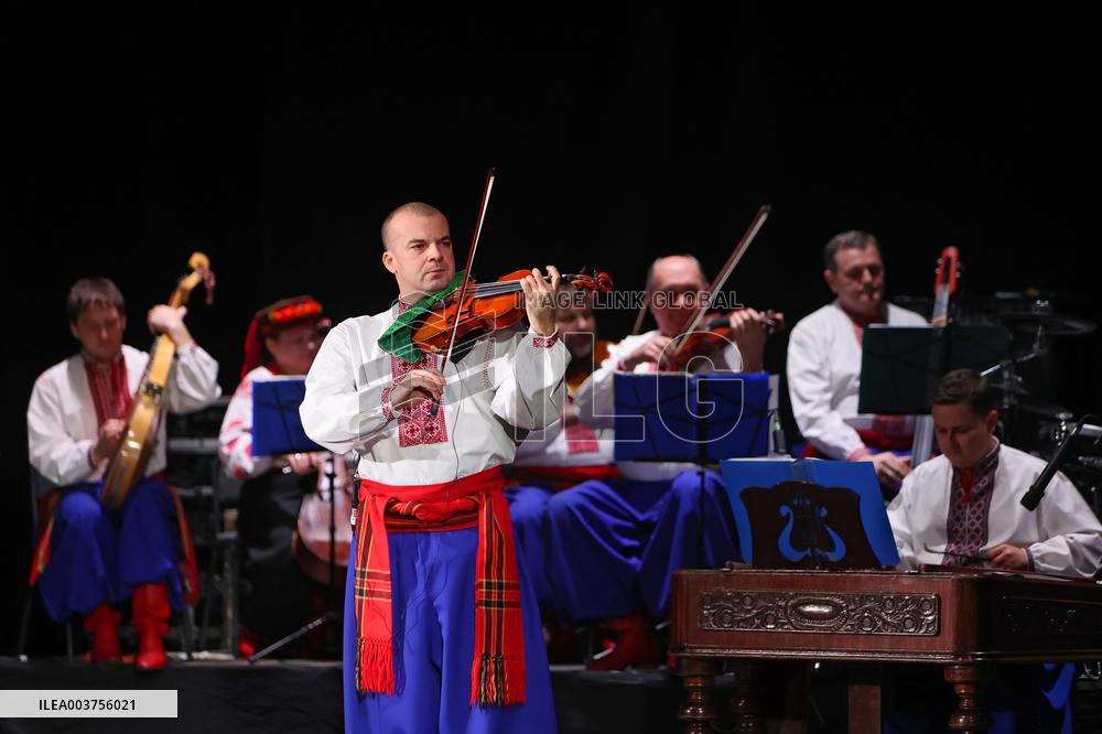 Concert of Veryovka Ukrainian Folk Choir in Ivano-Frankivsk