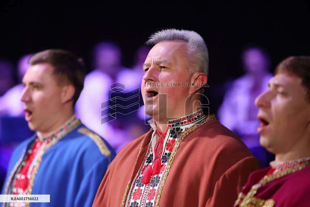 Concert of Veryovka Ukrainian Folk Choir in Ivano-Frankivsk