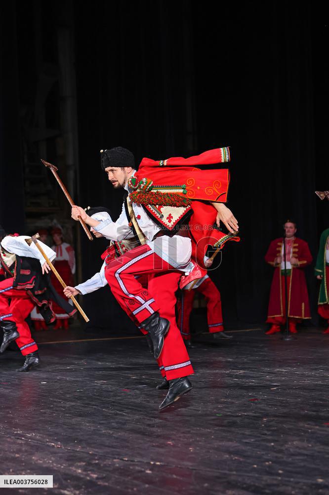 Concert of Veryovka Ukrainian Folk Choir in Ivano-Frankivsk
