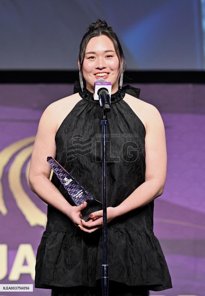 Kitaguchi receives Athletics Award 2024