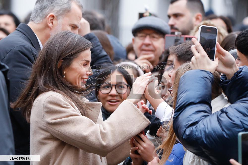 Spanish Royal Couple Visits Cuenca - Spain