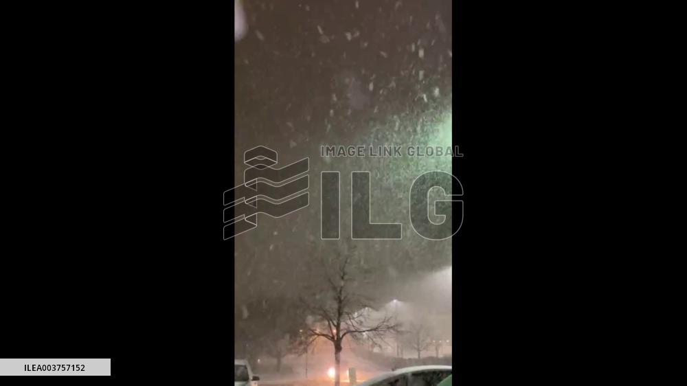 US: Winter Storms Bring Heavy Snow And Strong Winds To Parts Of Midwest
