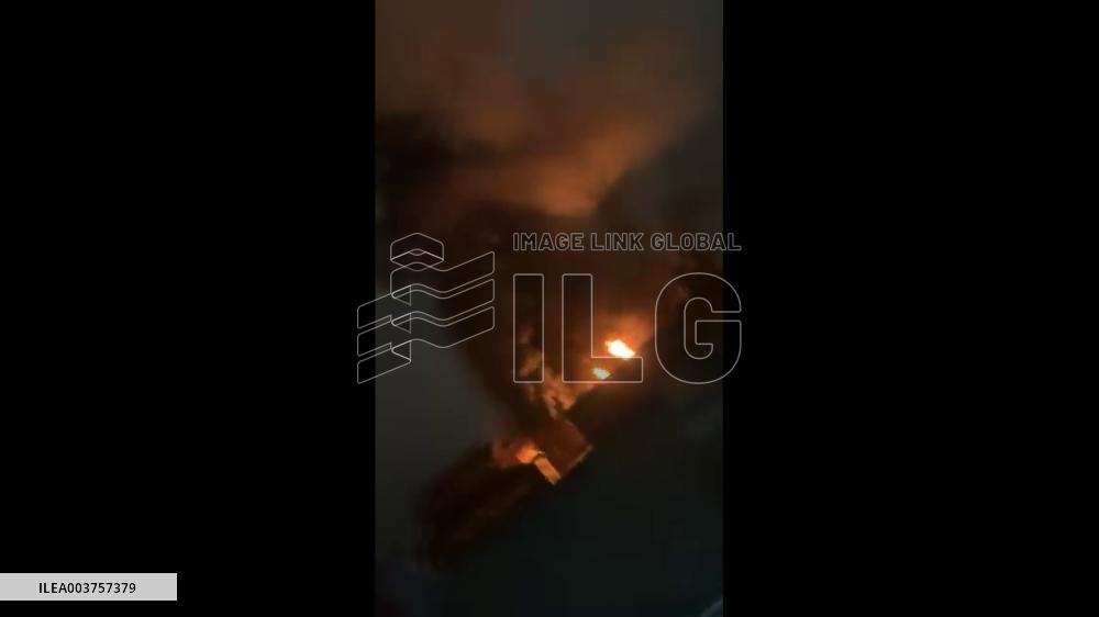 US: Large Fire Breaks Out At Former VI College Campus In Bristol, Virginia