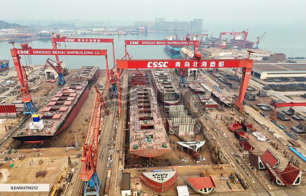 Shipbuilding and Offshore Industry Base in Qingdao
