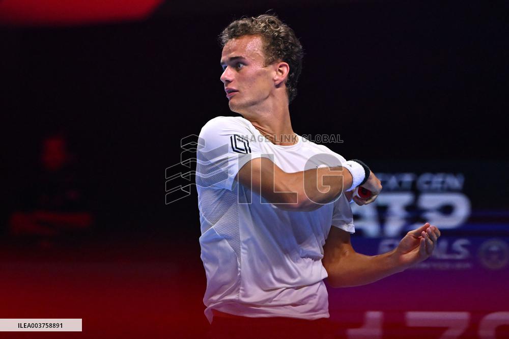 Luca Van Assche At 2024 ANextGen ATP Finals - Jeddah