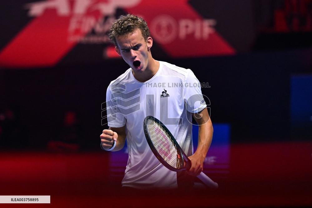 Luca Van Assche At 2024 ANextGen ATP Finals - Jeddah