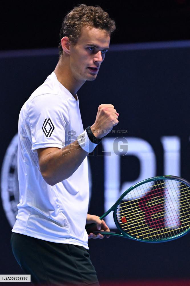 Luca Van Assche At 2024 ANextGen ATP Finals - Jeddah
