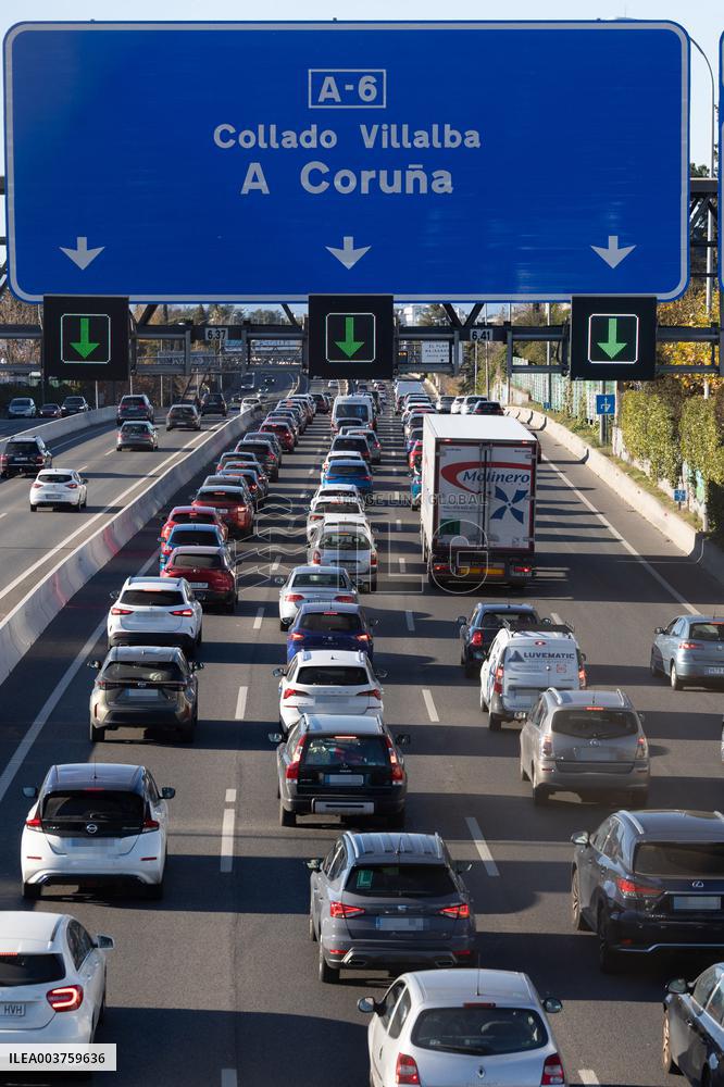 Christmas Traffic Jams - Spain